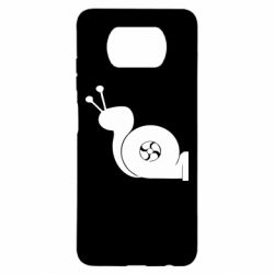 Чехол для Xiaomi Poco X3 Турбо-улитка - PrintSalon
