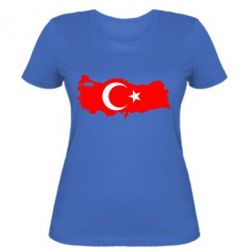 Женская футболка Turkey - PrintSalon