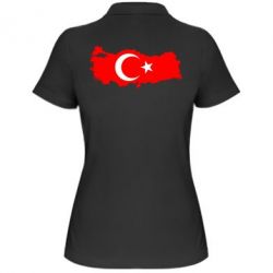 Женское поло Turkey - PrintSalon