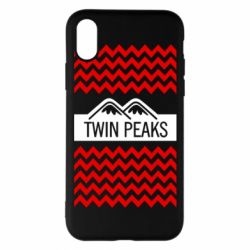 Чехол для iPhone X/Xs Твин Пикс 3 - PrintSalon