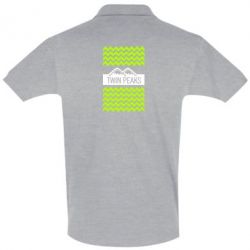 Мужское поло Твин Пикс 3 - PrintSalon