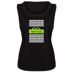 Женская майка Твин Пикс 3 - PrintSalon