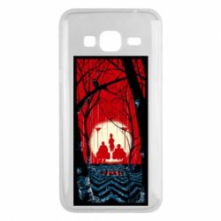 Чехол для Samsung J3 2016 Твин Пикс Лес - PrintSalon