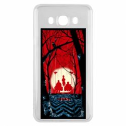 Чехол для Samsung J7 2016 Твин Пикс Лес - PrintSalon