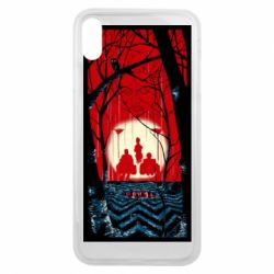 Чехол для iPhone Xs Max Твин Пикс Лес - PrintSalon