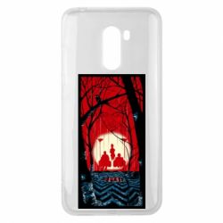 Чехол для Xiaomi Pocophone F1 Твин Пикс Лес - PrintSalon