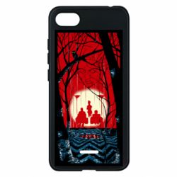 Чехол для Xiaomi Redmi 6A Твин Пикс Лес - PrintSalon