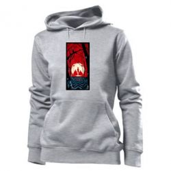 Женское худи Твин Пикс Лес - PrintSalon