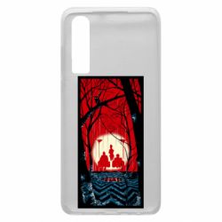 Чехол для Huawei P30 Твин Пикс Лес - PrintSalon