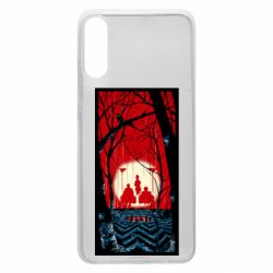 Чехол для Samsung A70 Твин Пикс Лес - PrintSalon