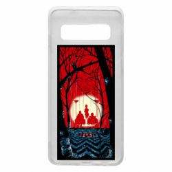 Чехол для Samsung S10 Твин Пикс Лес - PrintSalon