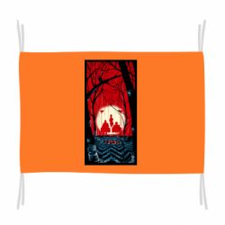 Флаг Твин Пикс Лес - PrintSalon