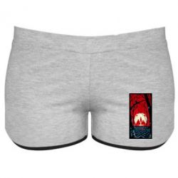 Женские шорты Твин Пикс Лес