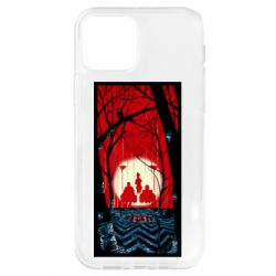 Чехол для iPhone 12 Твин Пикс Лес - PrintSalon