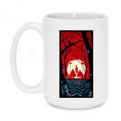 Чашка 420ml Твин Пикс Лес