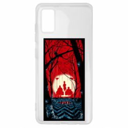 Чехол для Samsung A41 Твин Пикс Лес-PrintSalon Чехол для Samsung A41 Твин Пикс Лес