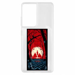 Чехол для Samsung S21 Ultra Твин Пикс Лес - PrintSalon