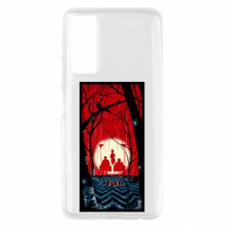 Чехол для Huawei P Smart 2021 Твин Пикс Лес - PrintSalon