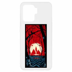 Чехол для Oppo Reno 5 Lite Твин Пикс Лес - PrintSalon