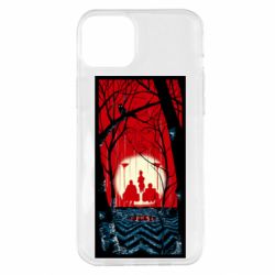 Чехол для iPhone 14 Plus Твин Пикс Лес - PrintSalon