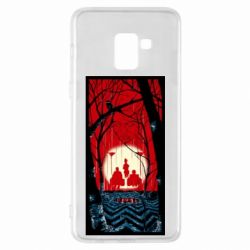 Чехол для Samsung A8+ 2018 Твин Пикс Лес - PrintSalon