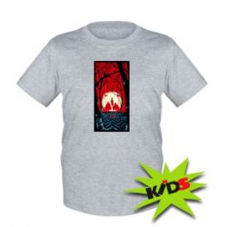 Детская футболка Твин Пикс Лес - PrintSalon