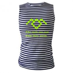 Майка-тельняшка Твин Пикс совы - PrintSalon