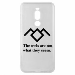 Чехол для Meizu Note 8 Твин Пикс совы - PrintSalon