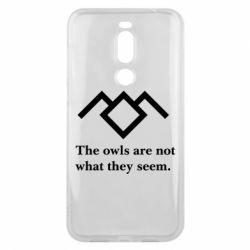 Чехол для Meizu X8 Твин Пикс совы - PrintSalon