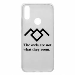 Чехол для Xiaomi Redmi 7 Твин Пикс совы - PrintSalon