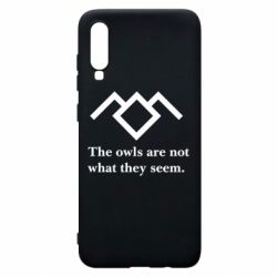 Чехол для Samsung A70 Твин Пикс совы - PrintSalon