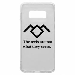 Чехол для Samsung S10e Твин Пикс совы - PrintSalon