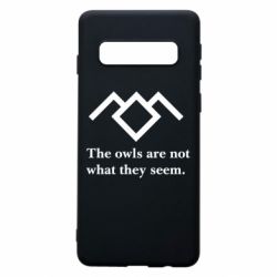 Чехол для Samsung S10 Твин Пикс совы - PrintSalon