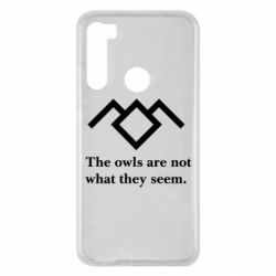 Чехол для Xiaomi Redmi Note 8 Твин Пикс совы - PrintSalon