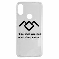 Чехол для Xiaomi Redmi Note 7 Твин Пикс совы - PrintSalon