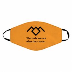 Маска многоразовая Твин Пикс совы - PrintSalon