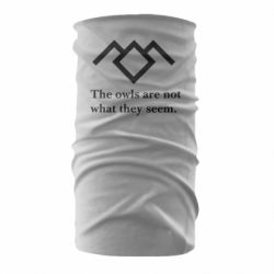 Бандана Твин Пикс совы - PrintSalon