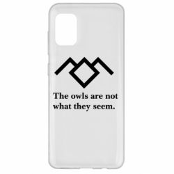 Чехол для Samsung A31 Твин Пикс совы - PrintSalon
