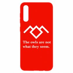 Чехол для Samsung A50 Твин Пикс совы - PrintSalon