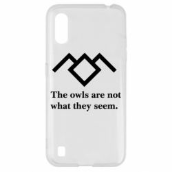 Чехол для Samsung A01/M01 Твин Пикс совы - PrintSalon