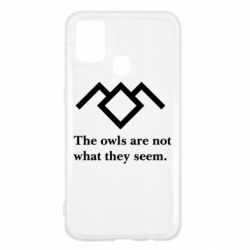 Чехол для Samsung M31 Твин Пикс совы - PrintSalon