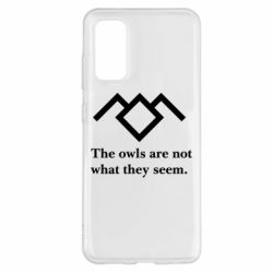 Чехол для Samsung S20 Твин Пикс совы - PrintSalon