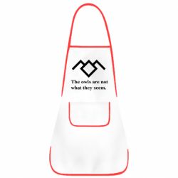 Фартук Твин Пикс совы - PrintSalon