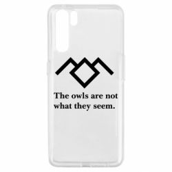 Чехол для Oppo A91/Reno3 Твин Пикс совы - PrintSalon