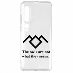 Чехол для Xiaomi Mi10/10 Pro Твин Пикс совы - PrintSalon