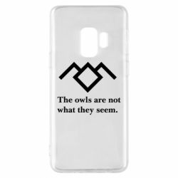 Чехол для Samsung S9 Твин Пикс совы - PrintSalon