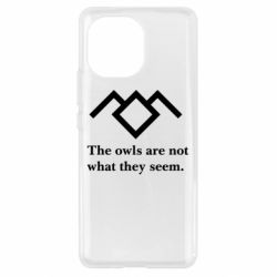 Чехол для Xiaomi Mi11 Твин Пикс совы - PrintSalon