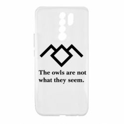 Чехол для Xiaomi Redmi 9 Твин Пикс совы - PrintSalon