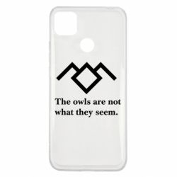 Чехол для Xiaomi Redmi 9c Твин Пикс совы - PrintSalon