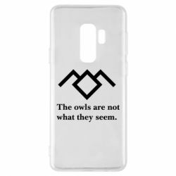 Чохол для Samsung S9+ Твін Пікс сови